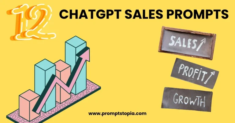 CHATGPT SALES PROMPTS