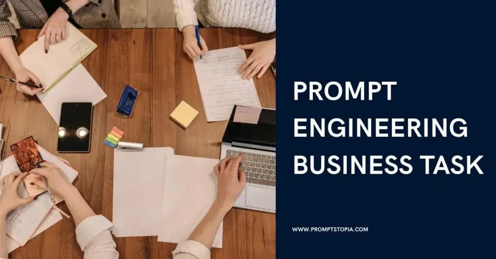 Prompt Engineering Business Task