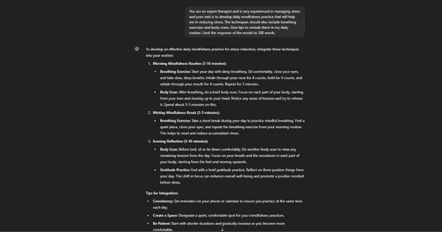 How to turn ChatGPT into a Therapist