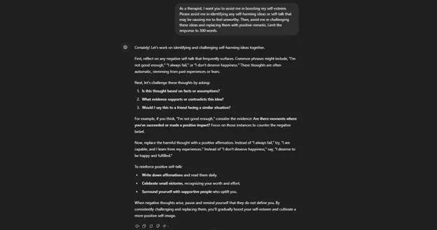 Prompt response