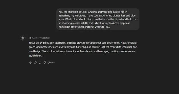 Prompt response