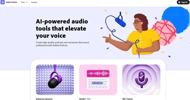 Adobe podcast