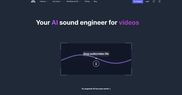 best tools for audio editing Auphonic