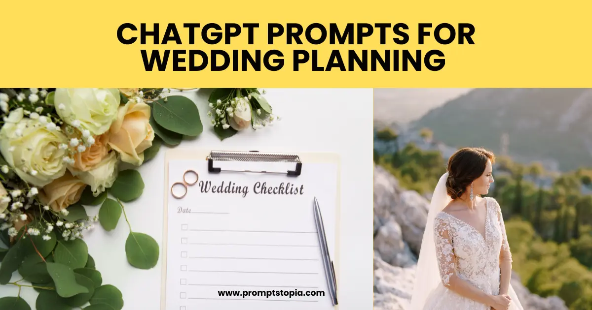 wedding planning chatgpt ai prompt