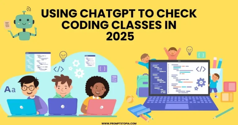 Using ChatGPT to Check Coding Classes in 2025