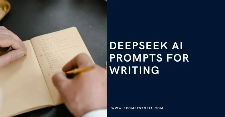 Deepseek AI Prompts for Writing
